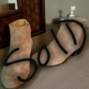 Lucky Brand Suede Booties